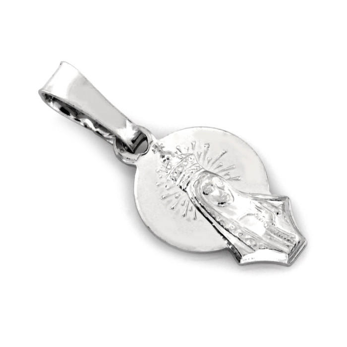 Medalik srebrny Matka Boska