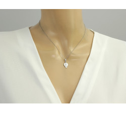 Medalik srebrny Matka Boska