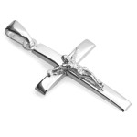 Srebrny krzyżyk zawieszka 925