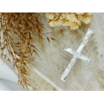 Srebrny krzyżyk zawieszka 925