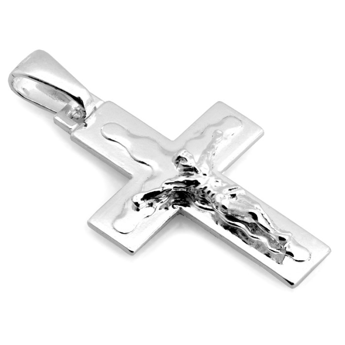 Srebrny krzyżyk klasyczny