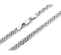 Srebrny łańcuszek 925 z szerokością 4.5mm