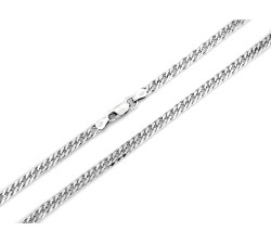 Srebrny łańcuszek 925 z szerokością 4.5mm