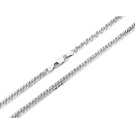 Srebrny łańcuszek 925 z szerokością 4.5mm