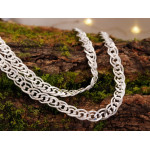 Srebrny łańcuszek 55 cm, Biżuteria srebrna pr 0.925