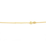 Pozłacany srebrny naszyjnik z wisiorem