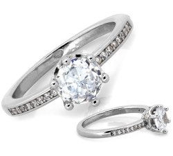 Srebrny pierścionek - klasyczna elegancja