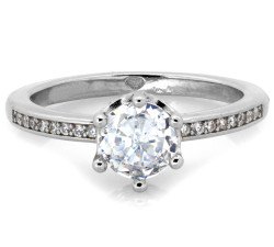 Srebrny pierścionek - klasyczna elegancja