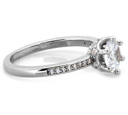 Srebrny pierścionek - klasyczna elegancja