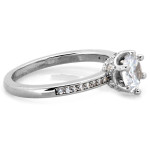 Srebrny pierścionek - klasyczna elegancja