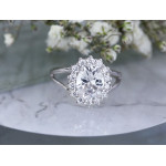 Srebrny pierścionek markiza 12 rozmiar 0.925