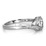 Srebrny pierścionek z cyrkoniami