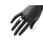 Srebrny pierścionek markiza