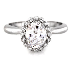 Srebrny pierścionek markiza z cyrkoniami