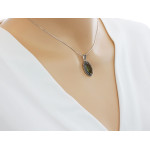 Srebrny komplet z cyrkoniami i zultanite 0.925