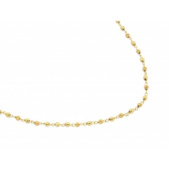 Srebrny naszyjnik, długość 42 cm