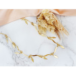 Naszyjnik srebrny pozłacany z zawieszkami