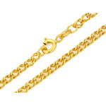 Elegancki srebrny łańcuszek o długości 45/50 cm