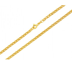 Elegancki srebrny łańcuszek o długości 45/50 cm