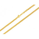 Elegancki srebrny łańcuszek o długości 45/50 cm