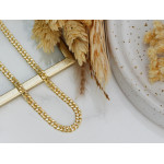 Elegancki srebrny łańcuszek o długości 45/50 cm