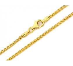 Złota przywieszka z cyrkoniami 585/14k