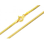 Srebrny łańcuszek, długość 45cm