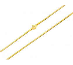 Srebrny łańcuszek, długość 45cm