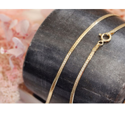 Srebrny łańcuszek, długość 45cm