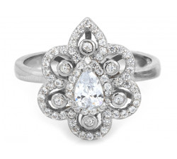 Srebrny pierścionek błyszczący rozmiary 15-19