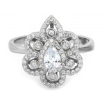 Srebrny pierścionek błyszczący rozmiary 15-19