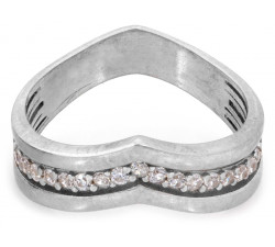 Srebrny pierścionek z biżuterii pr 0.925