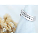 Srebrny pierścionek z biżuterii pr 0.925