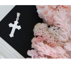 Srebrny krzyżyk bez pasyjki, pr. 0.925