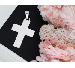 Srebrny krzyżyk z grawerem