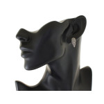 Srebrne kolczyki z markazytami, dla kobiet