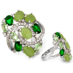 Srebrny pierścionek 27.2mm - elegancja w srebrze