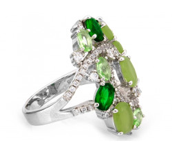 Srebrny pierścionek 27.2mm - elegancja w srebrze