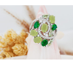 Srebrny pierścionek 27.2mm - elegancja w srebrze