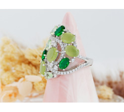 Srebrny pierścionek 27.2mm - elegancja w srebrze