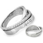 Srebrny pierścionek z klasycznym wzorem