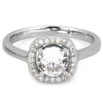 Srebrny pierścionek pr 0.925, rozmiar 17|19