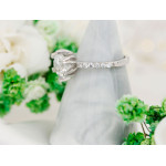 Srebrny pierścionek, rozmiar 12-19, szer. 9.8mm