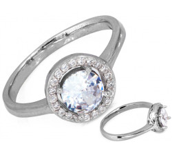 Srebrny pierścionek klasyczny 925