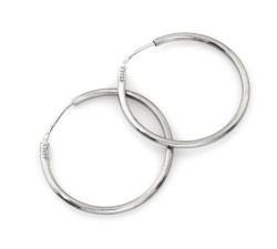 Srebrne kolczyki koła pr. 0.925