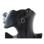 Srebrne kolczyki koła pr. 0.925