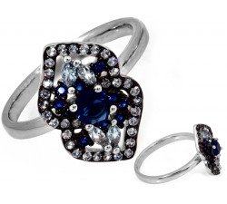 Srebrny pierścionek 0.925, klasyczny design