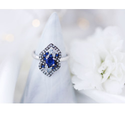 Srebrny pierścionek 0.925, klasyczny design