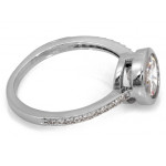 Pierścionek srebrny z cyrkoniami