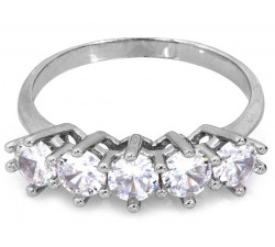 Srebrny pierścionek 0.925 w rozmiarze 15-19